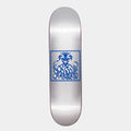 Limosine Skateboards Snake Pit Metallic Silver Deck 8.38"