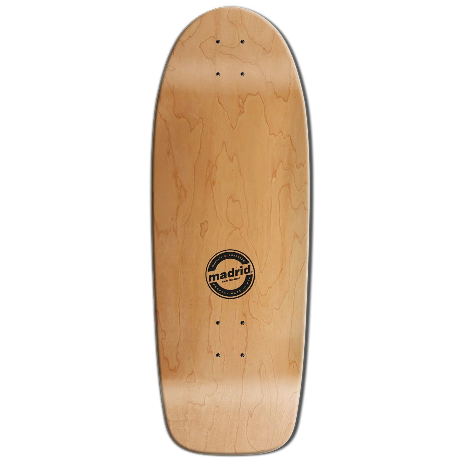 Madrid Skateboard Deck Rampage Reissue Natural 10" x 30"