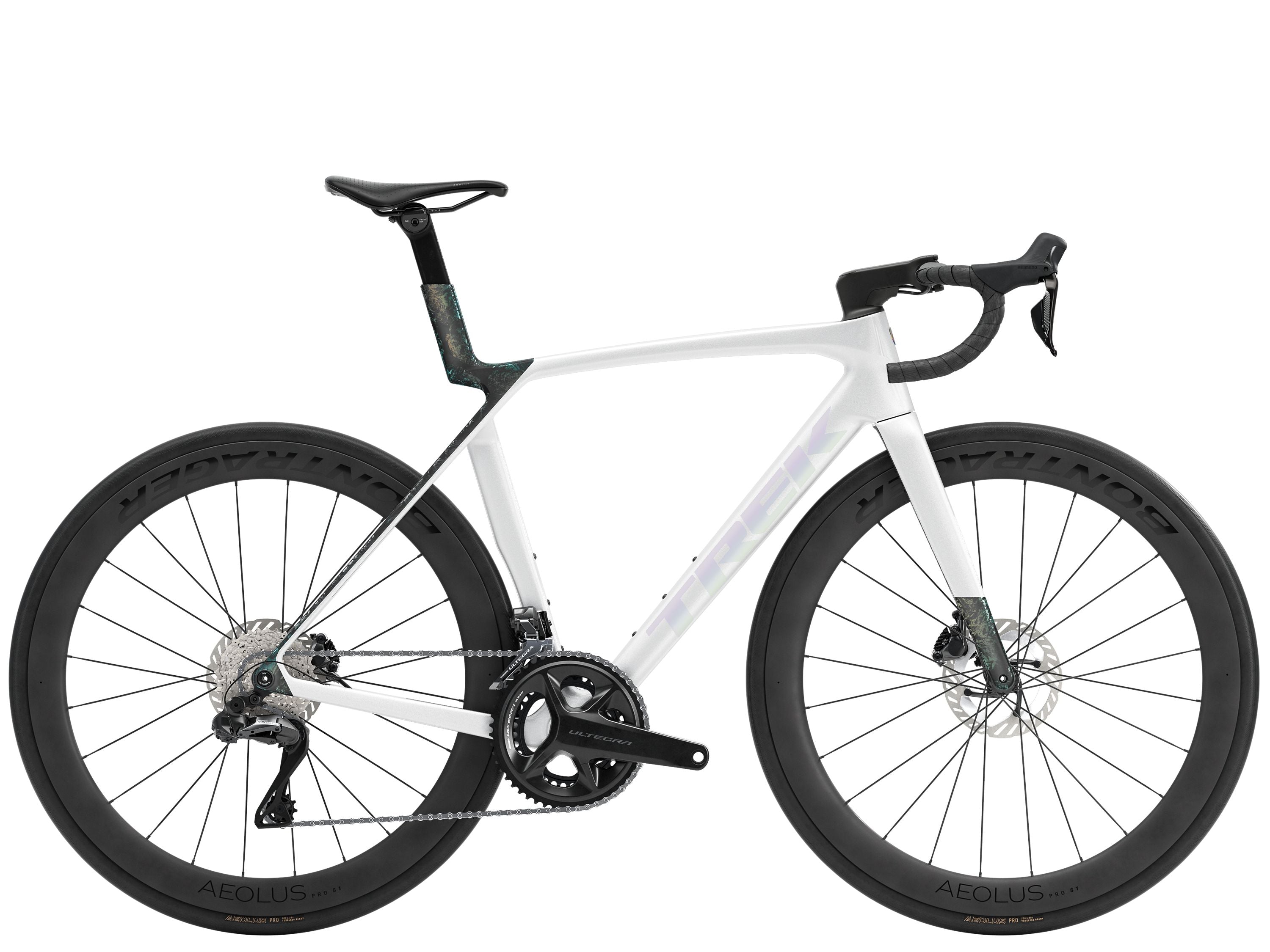 Madone SL 7 XL Gloss Crystal White/Matte Deep Smoke