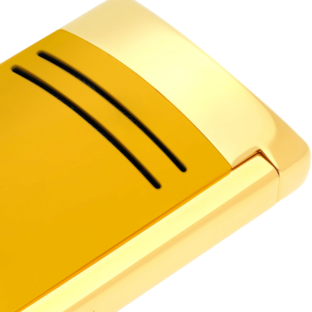 MAXIJET CHROME DRAGON GOLD LIGHTER/BRIQUET 020175