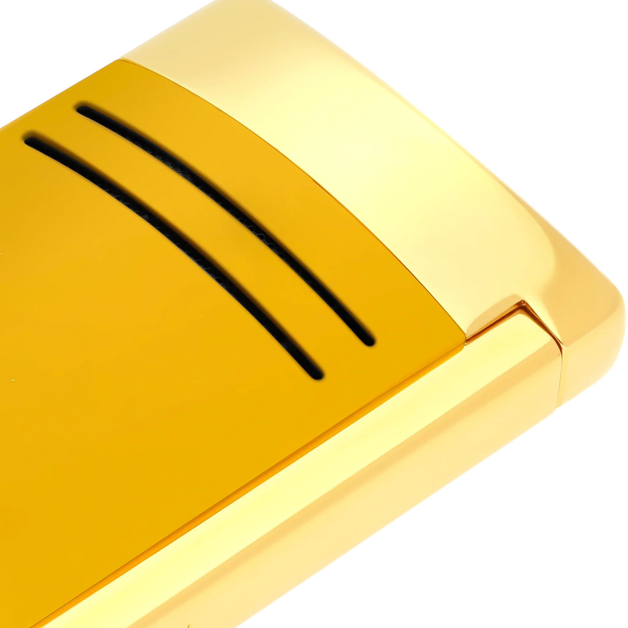 MAXIJET CHROME DRAGON GOLD LIGHTER/BRIQUET 020175
