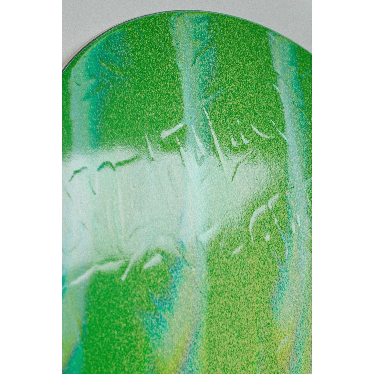 FA Skateboard Deck Stamp Embossed Neon Green 8.18" x 31.73"
