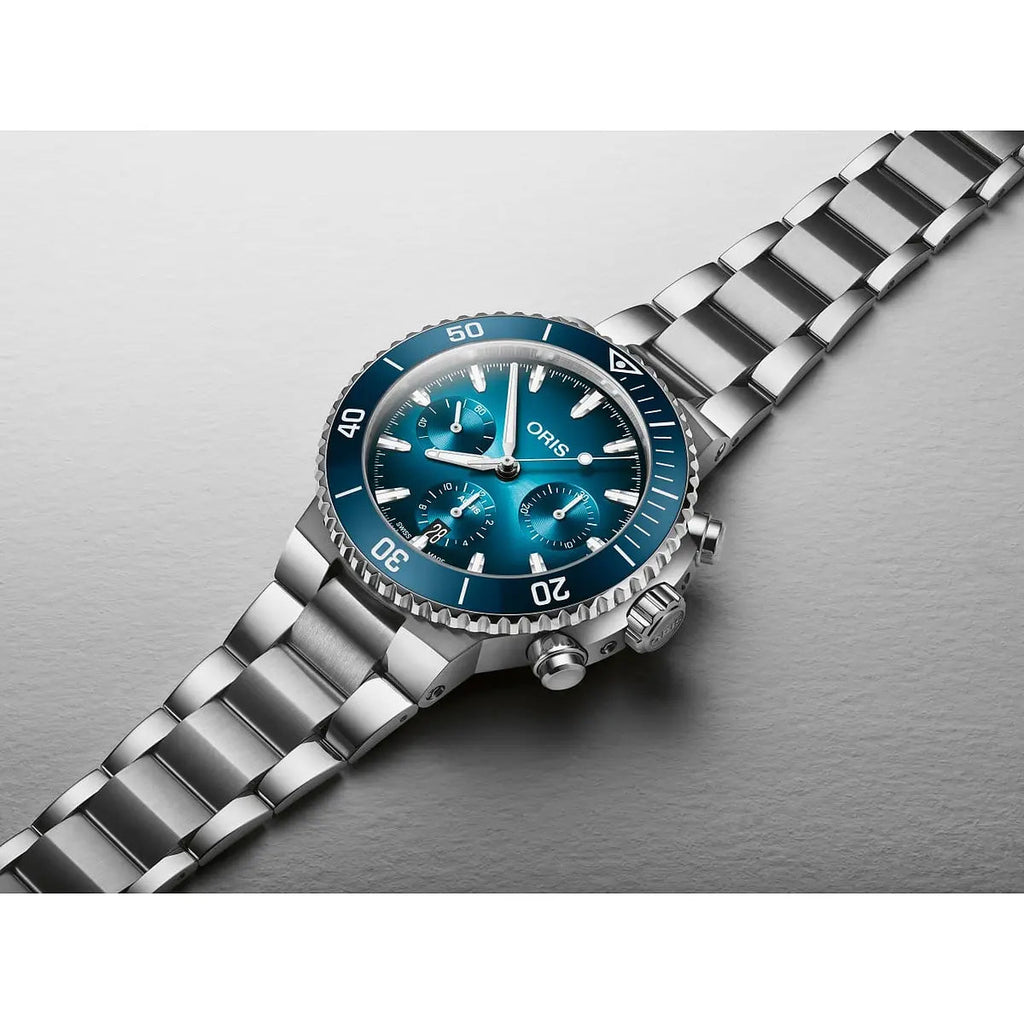 Oris Aquis Chronograph Blu 01 771 7793 4155-07 8 23 01Peb