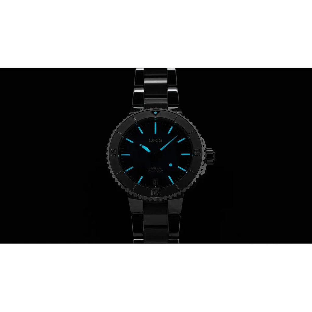 Oris Aquis Date Blu 01 733 7770 4155-07 8 18 05P