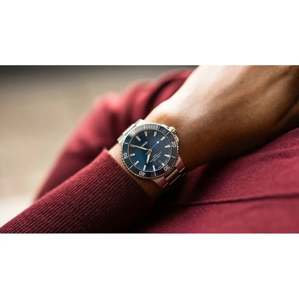 Oris Aquis Date Blu 01 733 7787 4135-07 8 22 04Peb