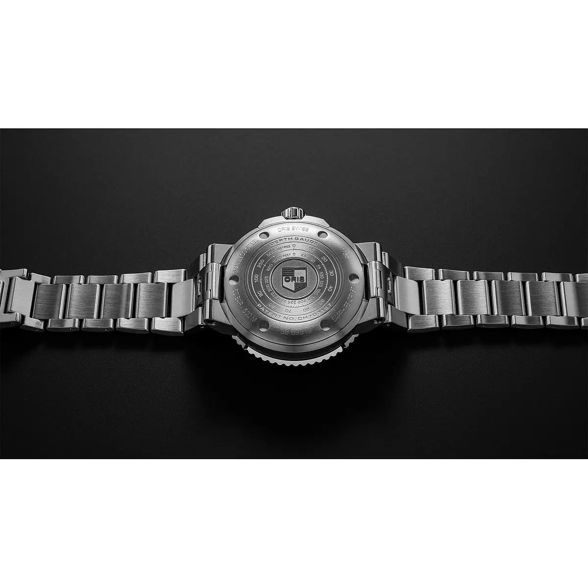 Oris Aquis Depth Gauge Nero 01 733 7755 4154-Set Mb
