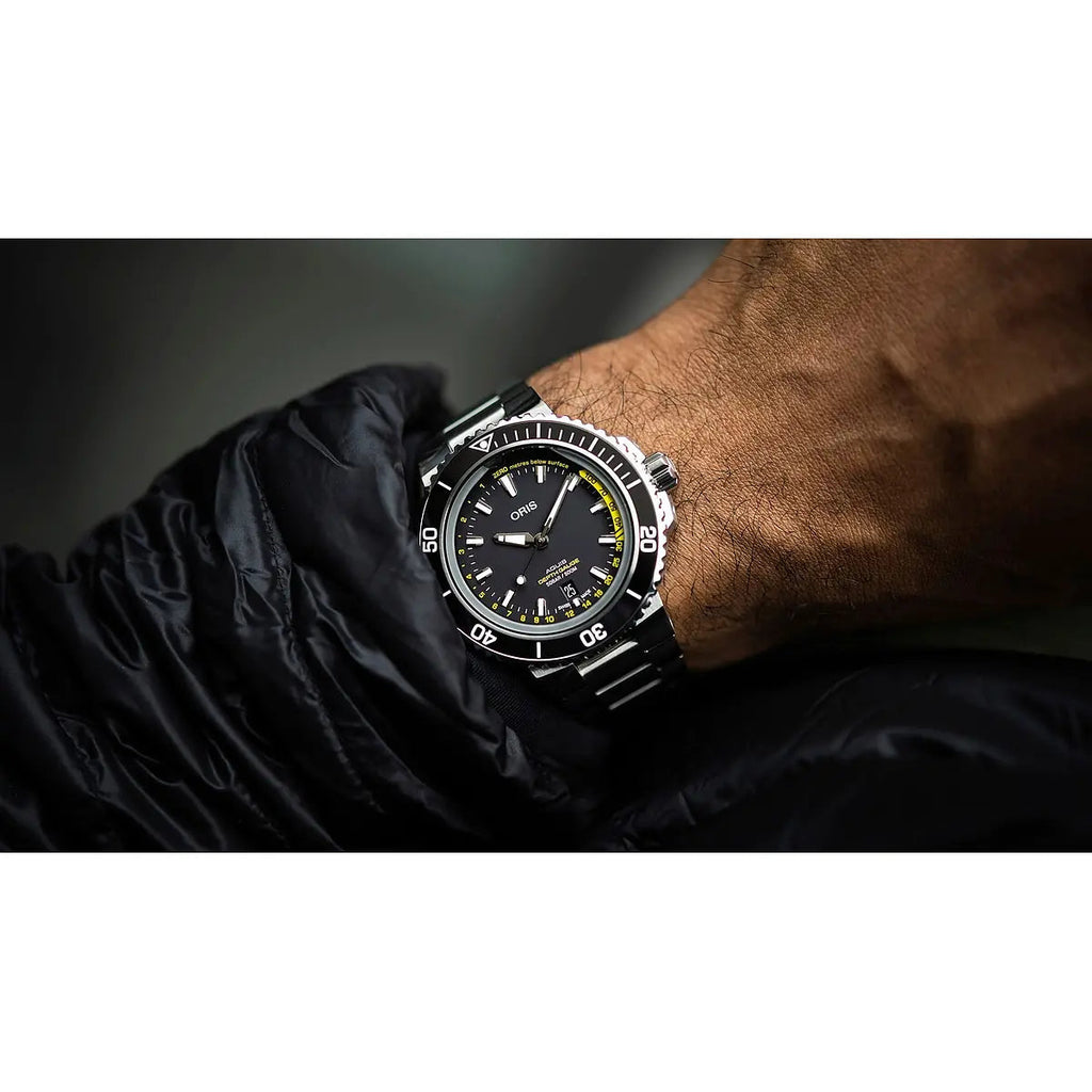 Oris Aquis Depth Gauge Nero 01 733 7755 4154-Set Mb
