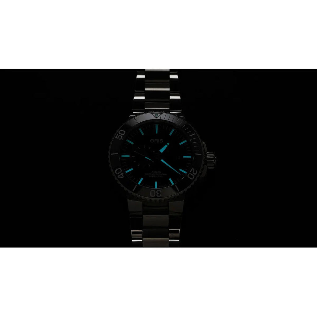 Oris Aquis Small Second Date Blu 01 743 7733 4155-07 8 24 05Peb