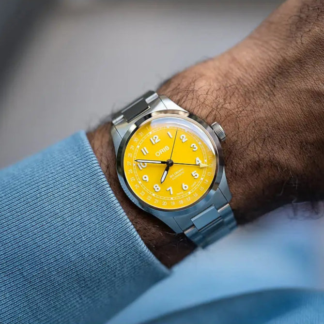 Oris Big Crown Pointer Date Giallo 01 754 7798 4069-07 8 20 06