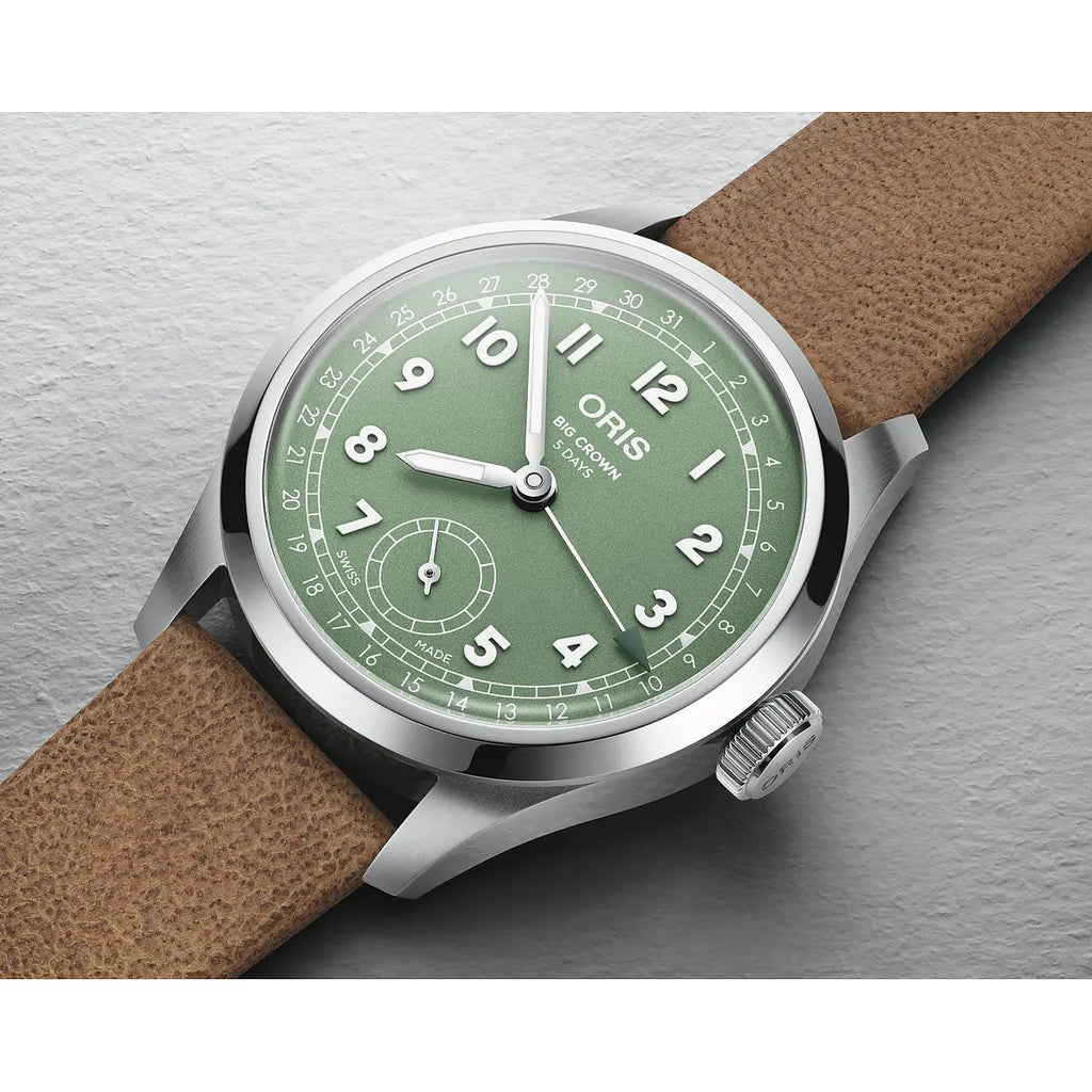 Oris Big Crown Pointer Date Verde 01 403 7799 4067-07 6 20 09Fc