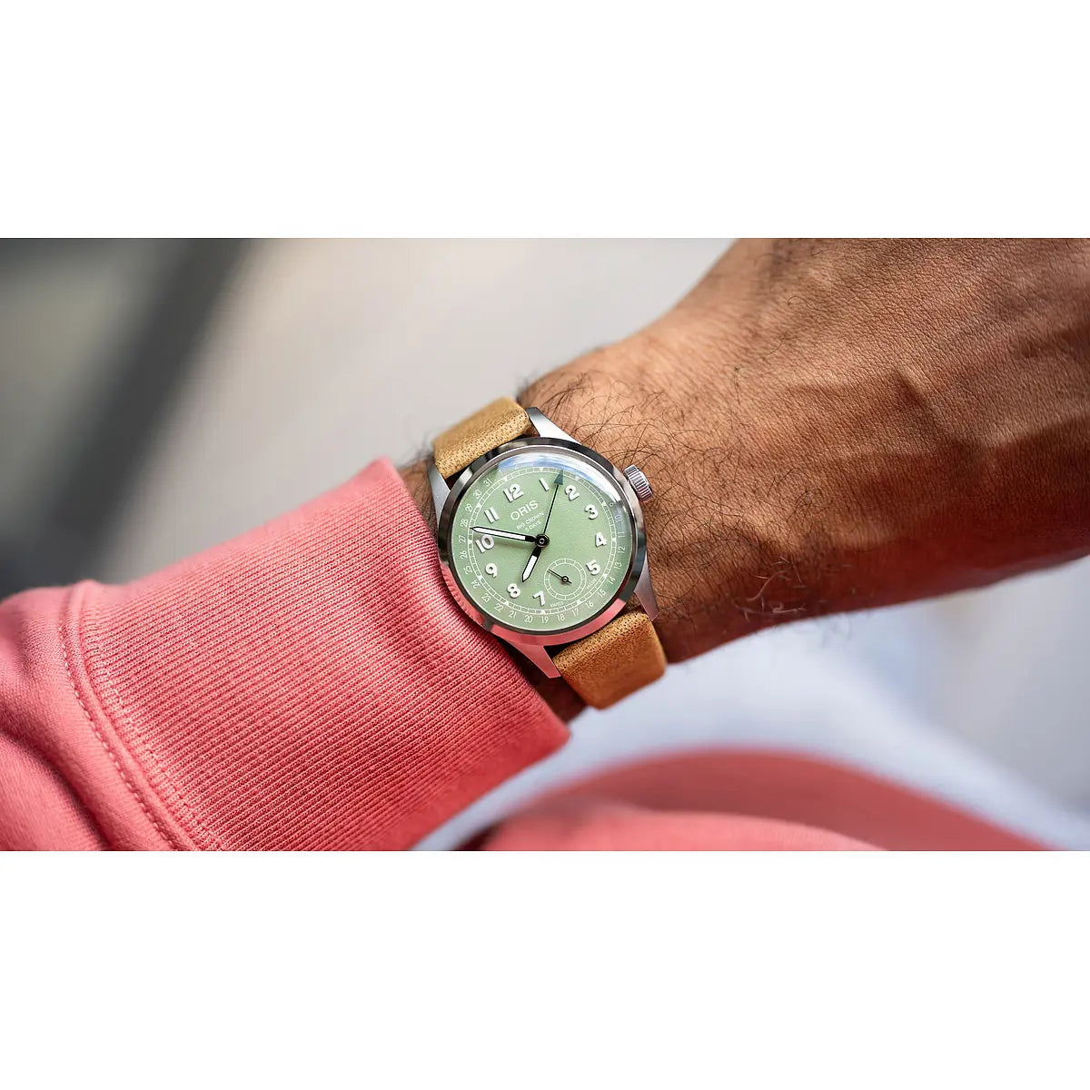 Oris Big Crown Pointer Date Verde 01 403 7799 4067-07 6 20 09Fc