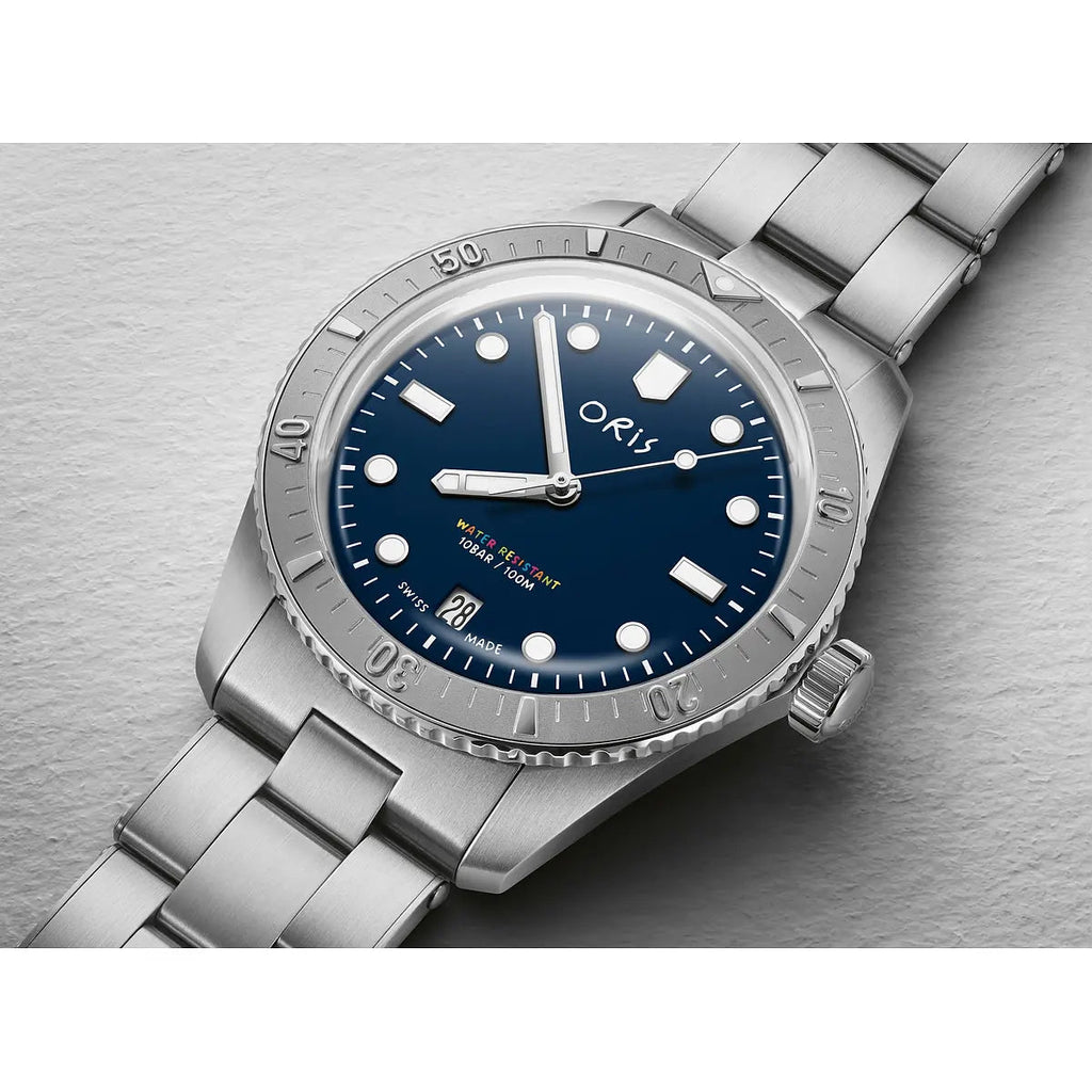 Oris Divers Lfp Blu 01 733 7771 4085-Set