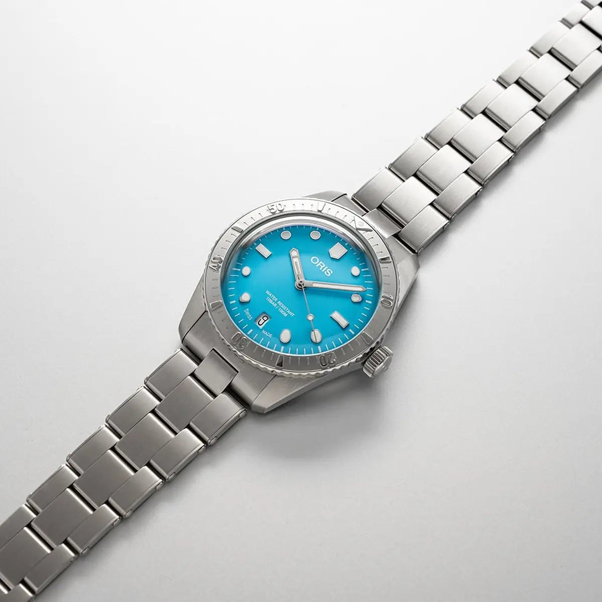 Oris Divers Sixty-Five Cotton Candy Azzurro 01 733 7771 4055-07 8 19 18