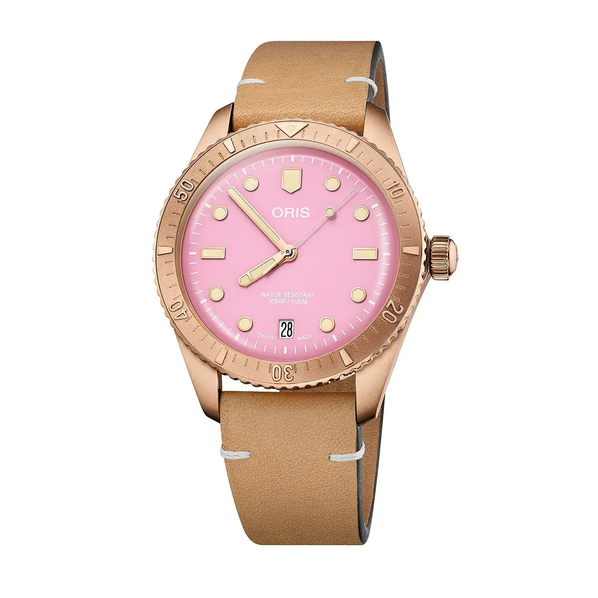 Oris Divers Sixty-Five Cotton Candy Rosa 01 733 7771 3158-07 5 19 04Br