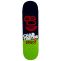 Popwar Heritage Skateboard Deck Chad Tim Tim Psycho 8.5" x 32"