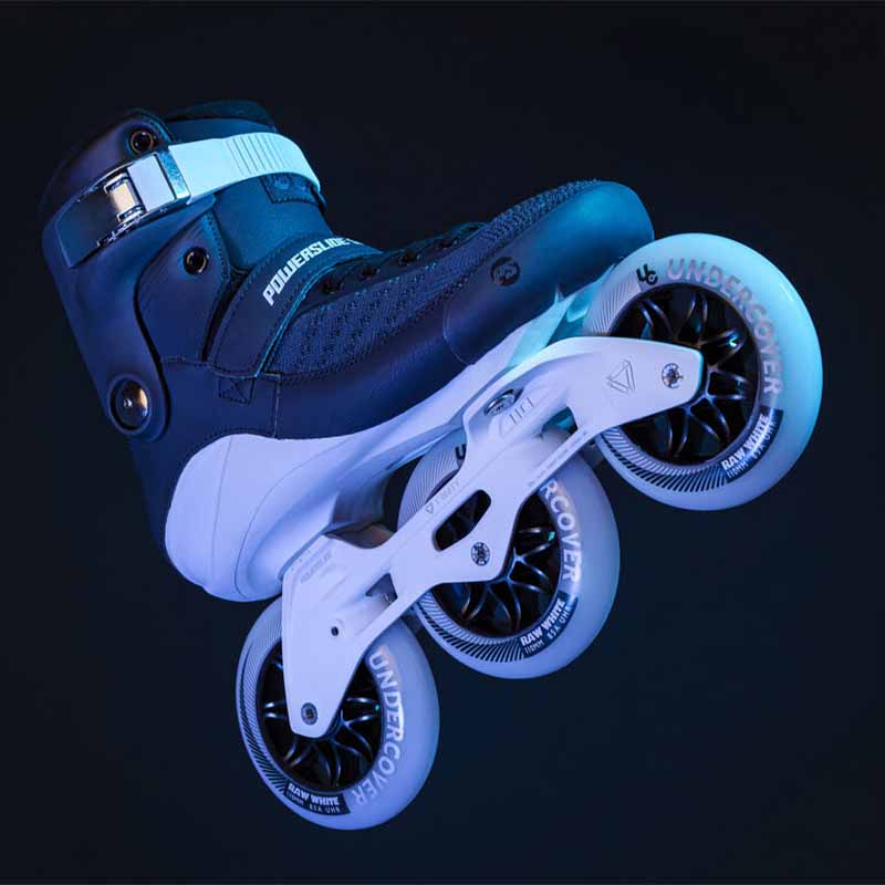 🔥🔥🔥Powerslide Swell Navy Blue 110 Trinity Skates