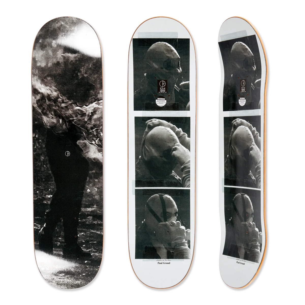 Polar Paul Grund Stuntman B Skateboard Deck - 8.25"