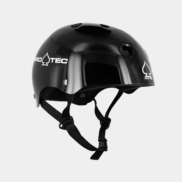 Protec Classic Skateboard Helmet Gloss Black