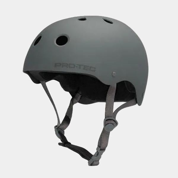 Protec Classic Skateboard Helmet Matte Grey