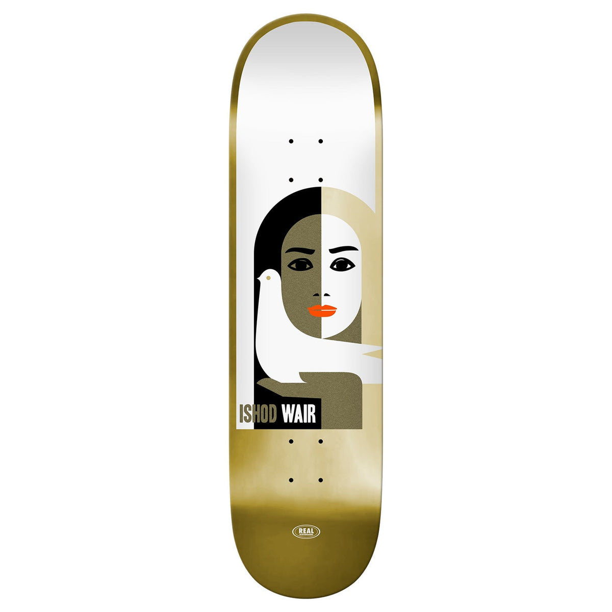 Real Skateboard Deck Ishod Peace LTD Foil DBX 8.5" x 31.85"