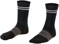 Sock Trek Race Reflective Crew Small (35-38) Black