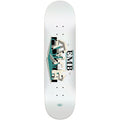 Real Skateboard Deck EMB White 8.5" x 31.85"