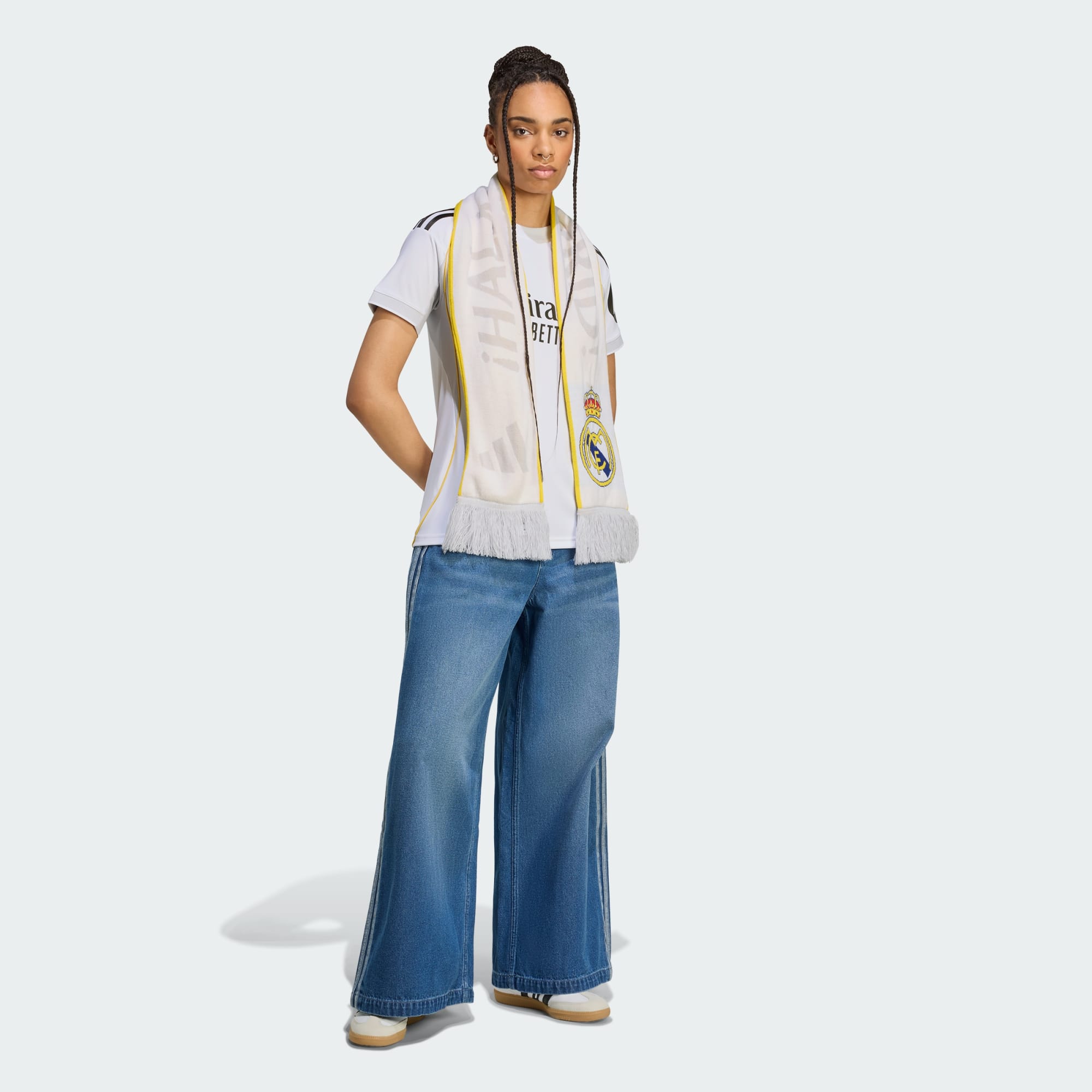 adidas Real Madrid 25/26 Home Jersey Women's