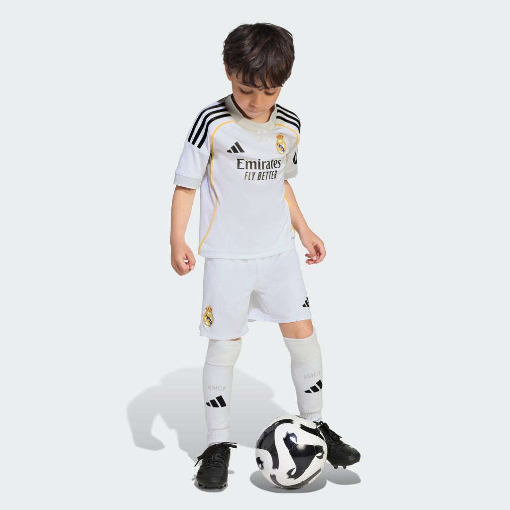 adidas Real Madrid 25/26 Home Mini Kit Kids