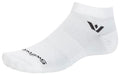 Swiftwick Aspire Ankle Socks - Circuit White Large