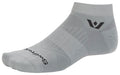 Swiftwick Aspire Ankle Socks - Circuit Pewter Small