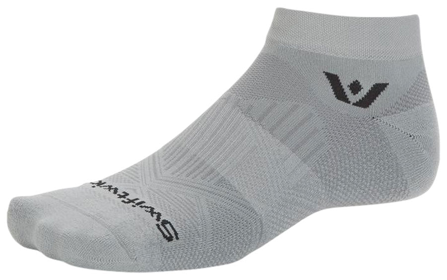 Swiftwick Aspire Ankle Socks - Circuit Pewter Small