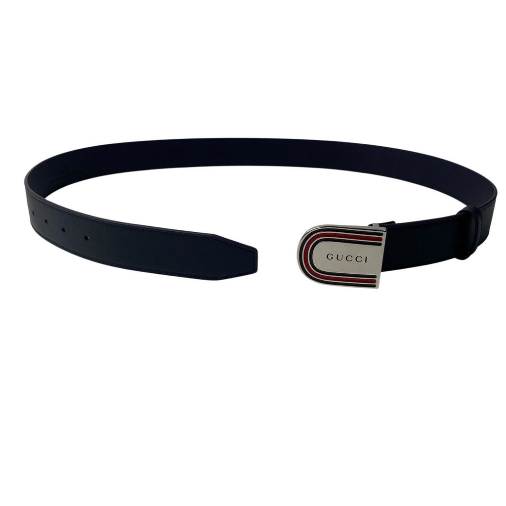 Gucci Leather Blue Dark