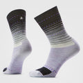 Smartwool - Women's Everyday Stitch Stripe Crew Socks - Purple Black