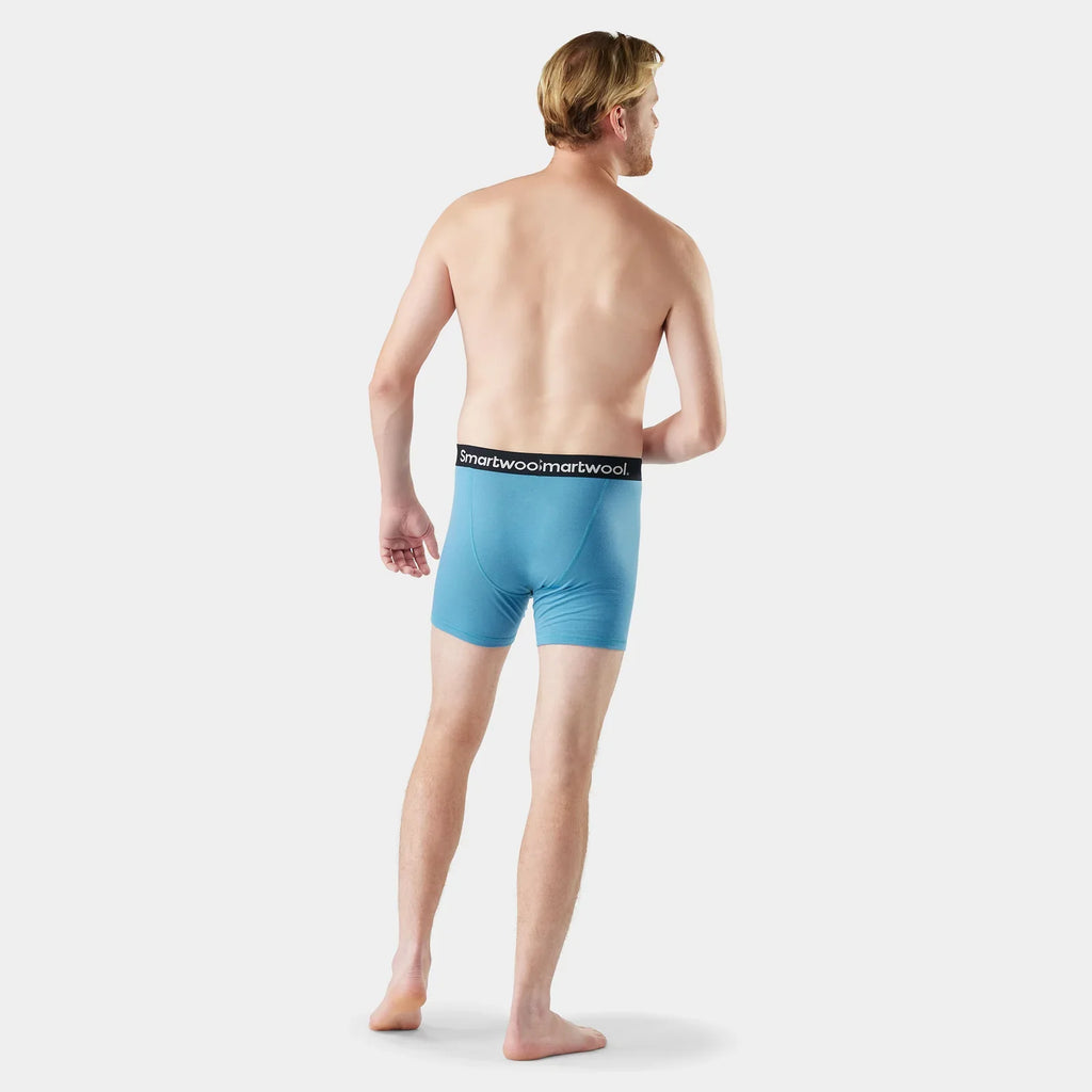 Smartwool - Merino Boxer Brief Boxed - Men's - Mineral Blue