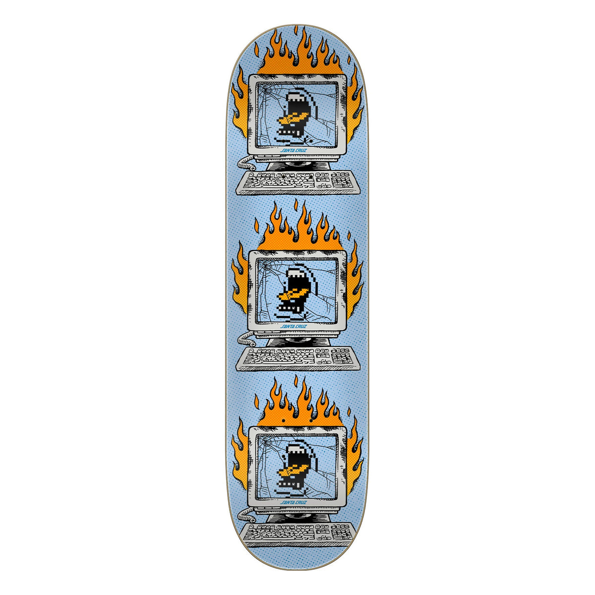 Santa Cruz Skateboard Deck Self Destruct 8.25" x 31.8"