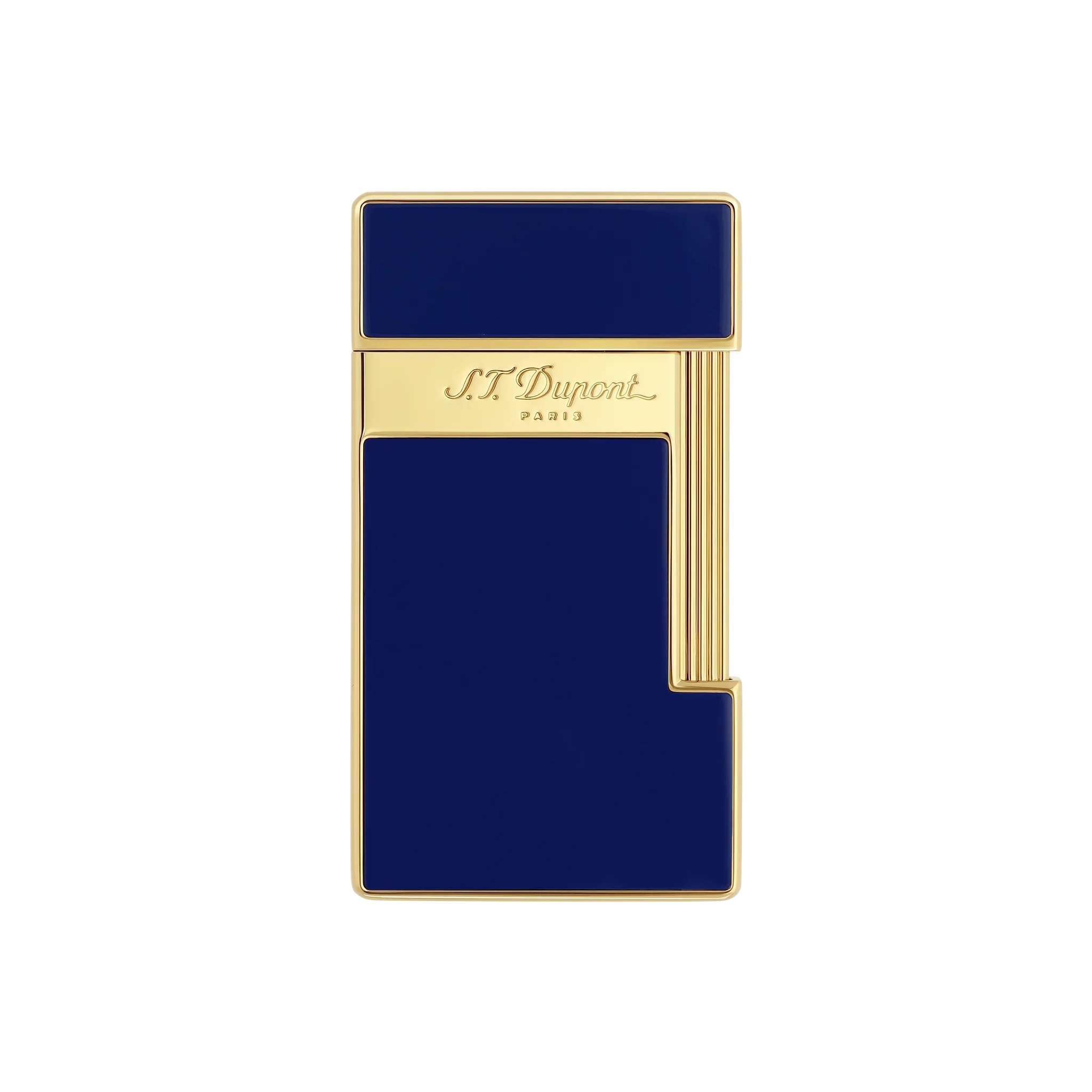 S.T. DUPONT SLIMMY GOLDEN BLUE LIGHTER/BRIQUET 028005