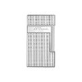 S.T. DUPONT SLIMMY DIAMOND HEAD SILVER LIGHTER/BRIQUET 028010