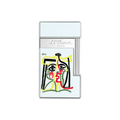 S.T. DUPONT SLIMMY PICASSO WHITE LIGHTER/BRIQUET 028201