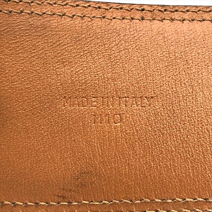 Celine Star Ball Belt 65 Suede Leather Black Gold
