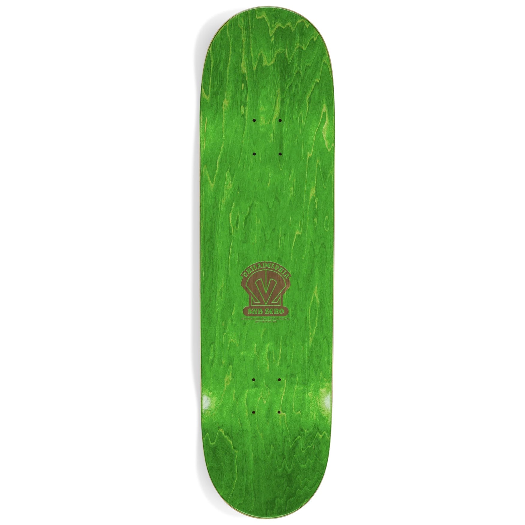 Sub Zero Skateboard Deck Sergei Trudnowski Tribute 8.25" x 32" Black