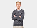Trek Quilted Crewneck Medium Black Shirt
