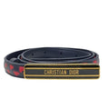 Christian Dior I Love Paris Belt Accessories Heart Pattern Logo Total Leather