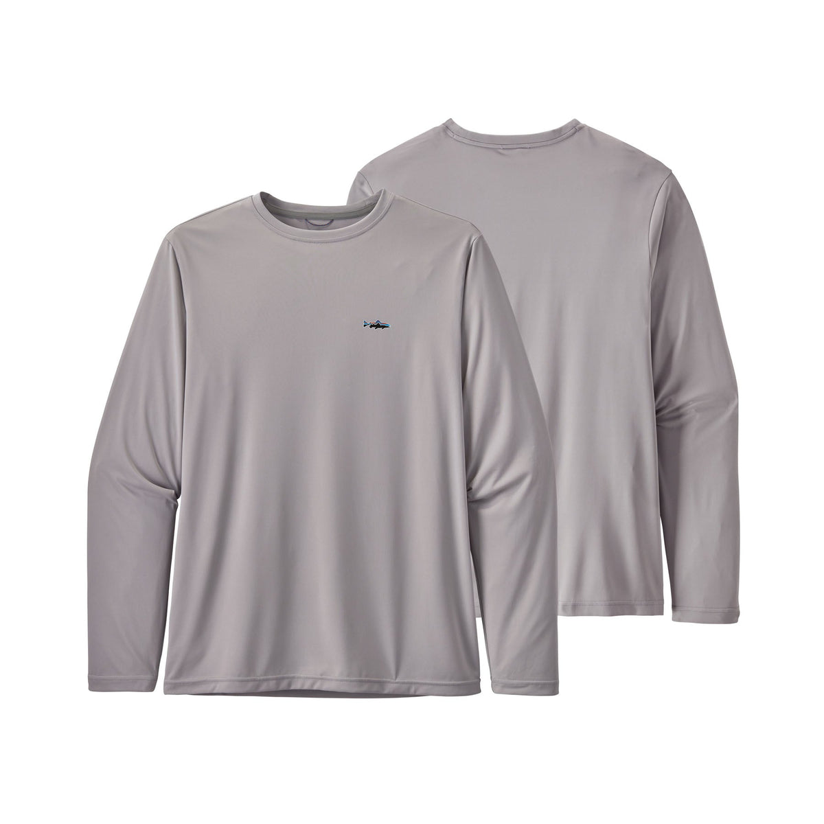 Patagonia M's L/S Capilene Cool Daily Fish Graphic Shirt