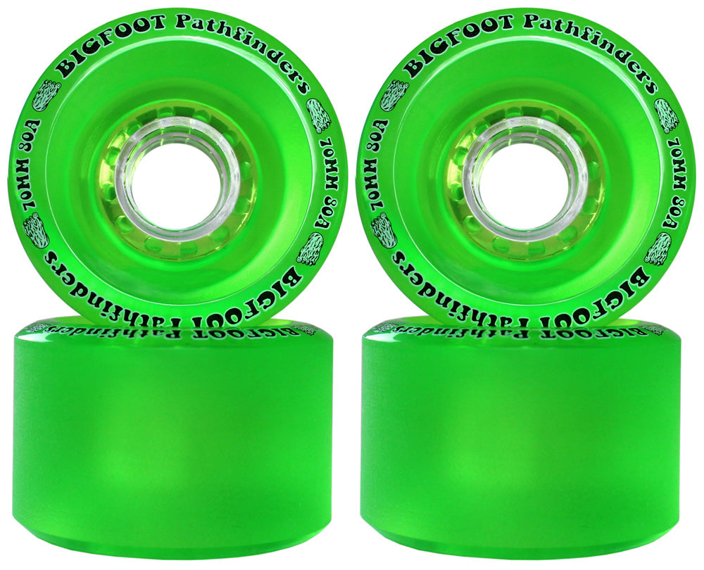 Moose Pintail 9" x 43" Longboard Neon Green Complete