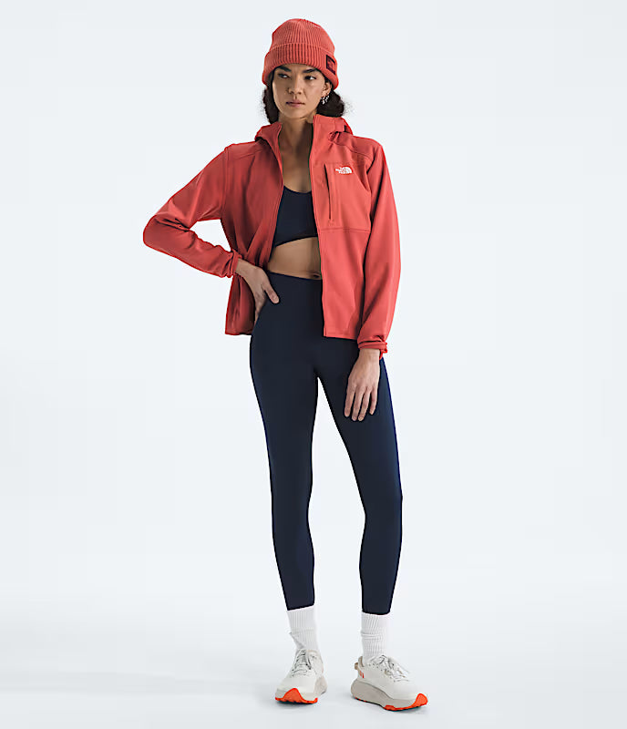 The North Face - Womens TNF Performance Fleece Full Zip Hoodie - Mars Dust