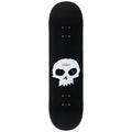 Zero Skateboard Deck Single Skull Black 9.0" x 33"