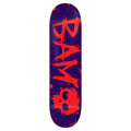 Zero Skateboard Deck Bam Margera 3 Blood Purple 8.25" x 31.9"