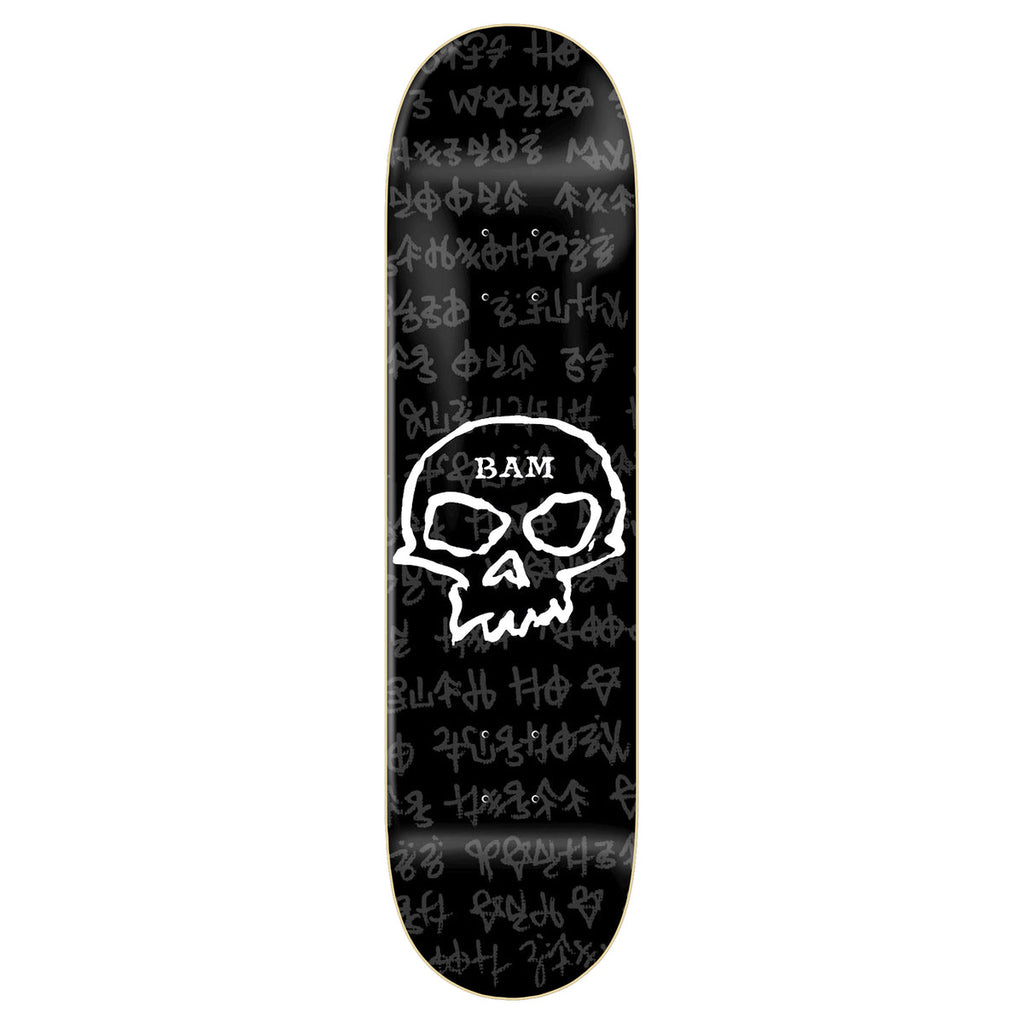 Zero Skateboard Deck Bam Margera 3 Stigoi Skull 8.25" x 31.9"