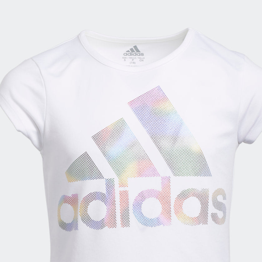 Kids' adidas Rainbow Foil Tee
