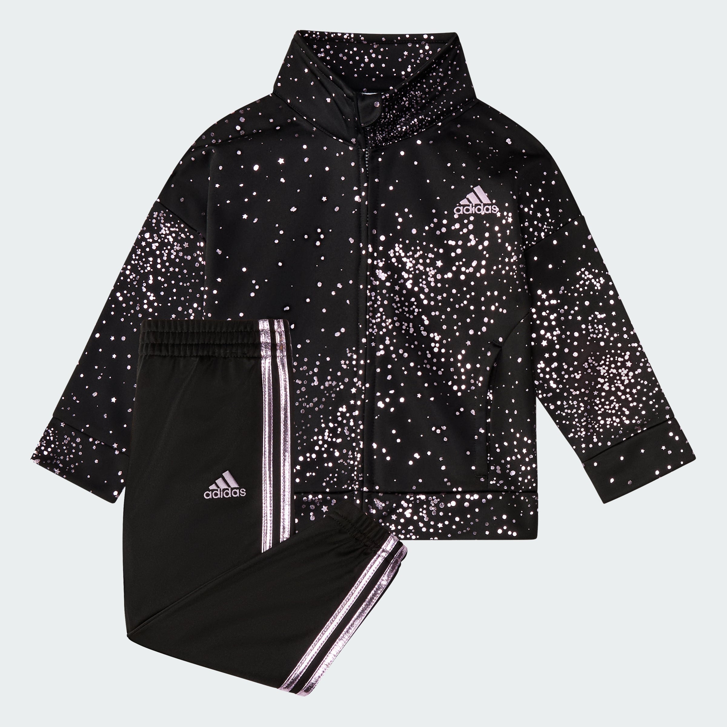 Kids' adidas All Over Print Tricot Track Set